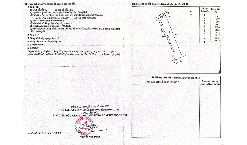 520 Triệu Có Ngay 645m² Đất Gần Hồ Trị An, Cách Trung Tâm 2km